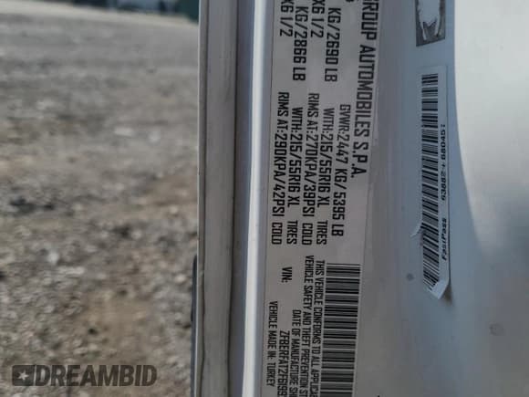 ✅ 2015 Ram ProMaster City Cargo Tradesman • VIN: ZFBERFAT2F6199214 • Лот: 63090475. Опубликован ранее на Copart с пробегом 428 072 миль. Бесплатный доступ к архиву аукционных продаж из США и подробный отчёт об истории автомобиля на DreamBid. Изображение 12.