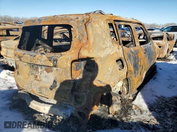 ✅ 2017 Jeep Renegade Trailhawk • VIN: ZACCJBCBXHPE80394 • Lot: 78080704. Listed on Copart with Not provided. Free auction sales archive from the USA and detailed vehicle history report at DreamBid. Image 3.