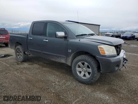 ✅ 2004 Nissan Titan LE • VIN: 1N6AA07B24N555174 • Lot: 56684805. Wystawiony na Copart z przebiegiem 239 739 mil. Bezpłatny archiwum sprzedaży aukcyjnych z USA i szczegółowy raport historii pojazdu na DreamBid. Zdjęcie 4.