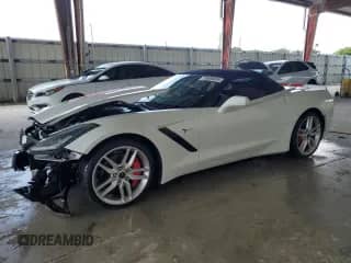 2014 Chevrolet Corvette Z51 3LT с VIN 1G1YM3D70E5106936, выставлен на аукционе Copart как лот 73890024 с пробегом 57 130 миль миль и Списание • Salvage title. История ставок и продаж доступна на DreamBid. Изображение 1.