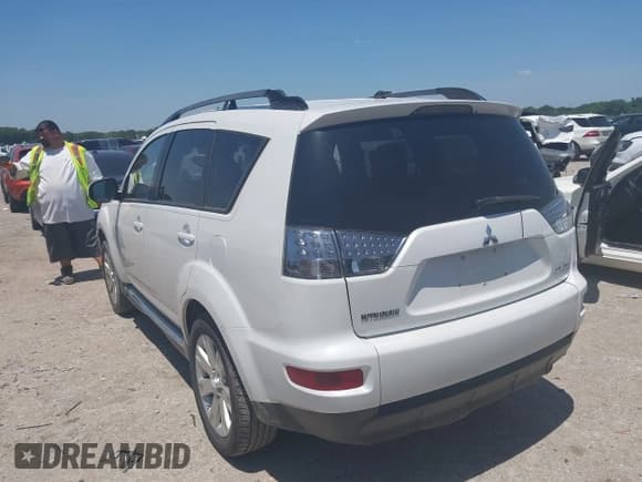✅ 2012 Mitsubishi Outlander SE • VIN: JA4AS3AW7CU013452 • Lot: 42523951. Wystawiony na IAAI z przebiegiem 184 644 mil. Bezpłatny archiwum sprzedaży aukcyjnych z USA i szczegółowy raport historii pojazdu na DreamBid. Zdjęcie 3.