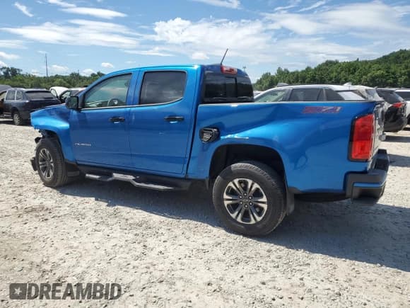 ✅ 2021 Chevrolet Colorado 4WD Z71 • VIN: 1GCGTDEN3M1215633 • Лот: 62021584. Опубликован ранее на Copart с пробегом 45 194 миль. Бесплатный доступ к архиву аукционных продаж из США и подробный отчёт об истории автомобиля на DreamBid. Изображение 2.