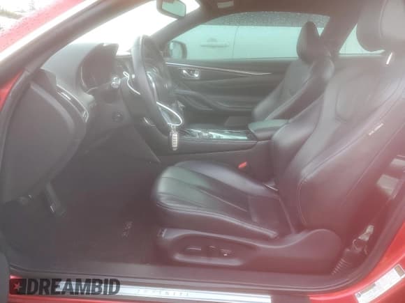 ✅ 2017 Infiniti Q60 Red Sport 400 • VIN: JN1FV7EK7HM610502 • Lot: 44248265. Listed on Copart with Not provided. Free auction sales archive from the USA and detailed vehicle history report at DreamBid. Image 7.