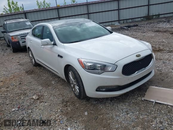 ✅ 2015 Kia K900 Luxury • VIN: KNALW4D48F6018930 • Lot: 42176528. Listed on IAAI with 54,733 mi. Free auction sales archive from the USA and detailed vehicle history report at DreamBid. Image 1.