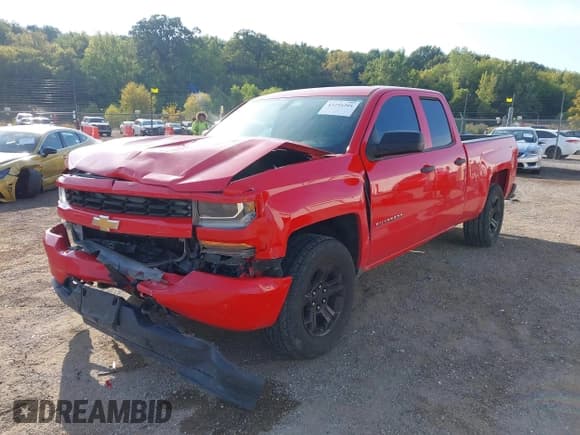 ✅ 2016 Chevrolet Silverado 1500 Custom • VIN: 1GCRCPEC6GZ327793 • Lot: 43216201. Listed on IAAI with 151,107 mi. Free auction sales archive from the USA and detailed vehicle history report at DreamBid. Image 2.