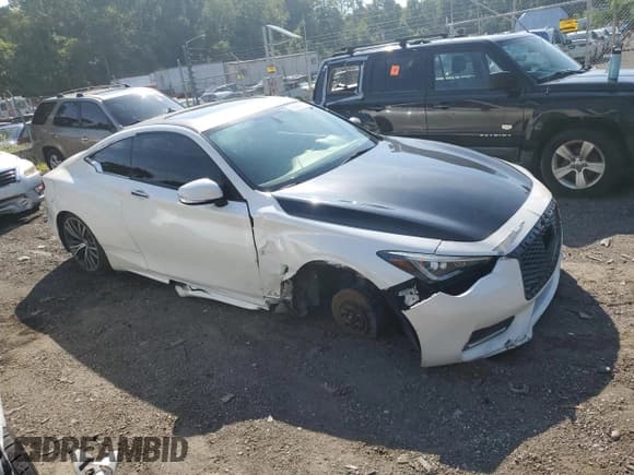 ✅ 2018 Infiniti Q60 Sport • VIN: JN1EV7EL2JM390650 • Лот: 66306315. Опубликован ранее на Copart с пробегом 69 302 миль. Бесплатный доступ к архиву аукционных продаж из США и подробный отчёт об истории автомобиля на DreamBid. Изображение 4.