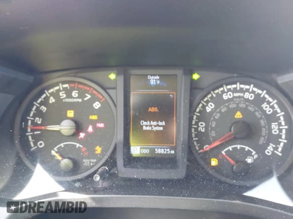 ✅ 2021 Toyota Tacoma SR • VIN: 3TYAX5GN1MT032297 • Lot: 42712393. Listed on IAAI with 58,825 mi. Free auction sales archive from the USA and detailed vehicle history report at DreamBid. Image 7.