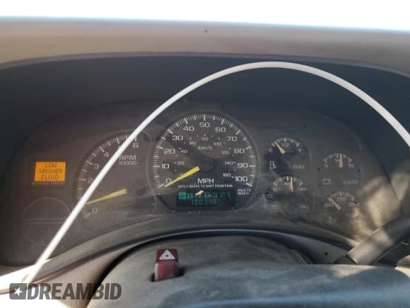 ✅ 2000 Chevrolet Silverado 1500 • VIN: 2GCEC19W5Y1118815 • Lot: 92752755. Listed on Copart with 190,113 mi. Free auction sales archive from the USA and detailed vehicle history report at DreamBid. Image 9.