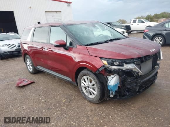 ✅ 2024 Kia Carnival LX • VIN: KNDNB4H36R6425688 • Лот: 43531863. Опубликован ранее на IAAI с пробегом 47 014 миль. Бесплатный доступ к архиву аукционных продаж из США и подробный отчёт об истории автомобиля на DreamBid. Изображение 1.