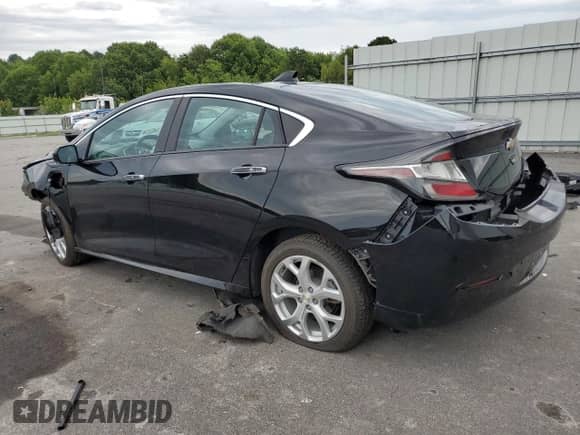 2018 Chevrolet Volt Premier z VIN 1G1RD6S57JU152366, wystawiony jako Copart lot #59594393 z przebiegiem 53 616 mil mil oraz . Historia ofert i sprzedaży dostępna na DreamBid. Obrazek 2.