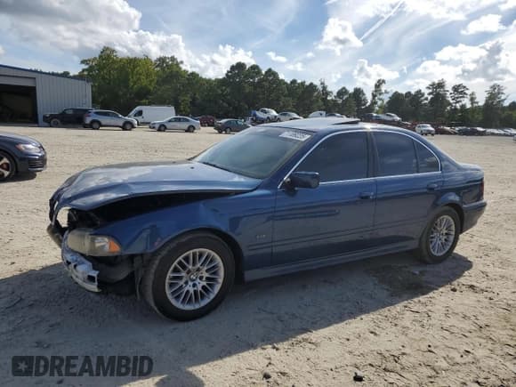 ✅ 2002 BMW 5 Series 530i • VIN: WBADT63412CH90288 • Lot: 71189225. Listed on Copart with 209,341 mi. Free auction sales archive from the USA and detailed vehicle history report at DreamBid. Image 2.