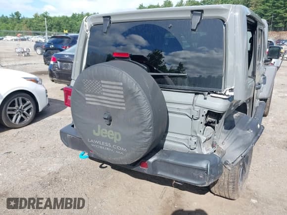 ✅ 2023 Jeep Wrangler Sahara • VIN: 1C4JJXP64PW568165 • Lot: 42740617. Listed on IAAI with 86,559 mi. Free auction sales archive from the USA and detailed vehicle history report at DreamBid. Image 19.