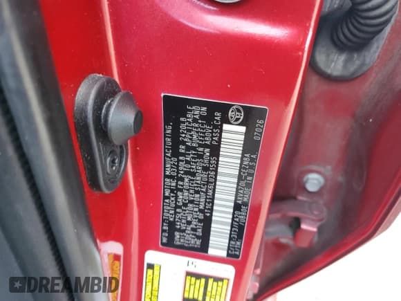 ✅ 2020 Toyota Camry LE • VIN: 4T1C11AK6LU361595 • Lot: 90451615. Listed on Copart with 95,045 mi. Free auction sales archive from the USA and detailed vehicle history report at DreamBid. Image 13.