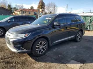 2017 Mitsubishi Outlander SE z VIN JA4AZ3A34HZ036294, wystawiony jako Copart lot #91144865 z przebiegiem 108 431 mil mil oraz Czysty tytuł • Clean title. Historia ofert i sprzedaży dostępna na DreamBid. Obrazek 1.