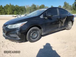 ✅ 2017 Chevrolet Cruze LS • VIN: 1G1BC5SM7H7215724 • Lot: 86494005. Listed on Copart with 193,319 mi. Free auction sales archive from the USA and detailed vehicle history report at DreamBid. Image 1.