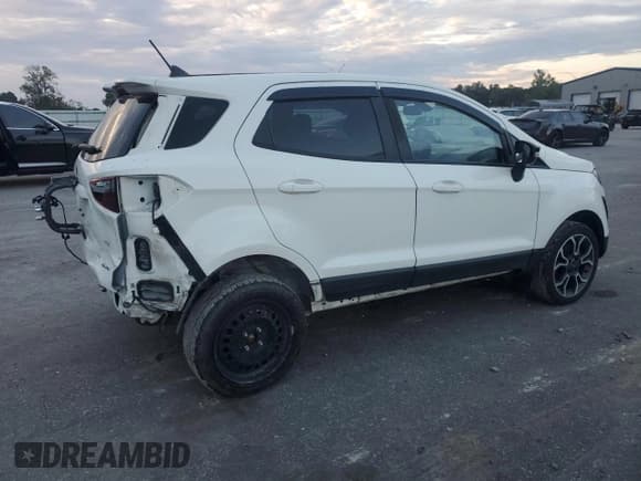✅ 2019 Ford EcoSport SES • VIN: MAJ6S3JL4KC257233 • Lot: 84545215. Wystawiony na Copart z przebiegiem 50 262 mil. Bezpłatny archiwum sprzedaży aukcyjnych z USA i szczegółowy raport historii pojazdu na DreamBid. Zdjęcie 3.