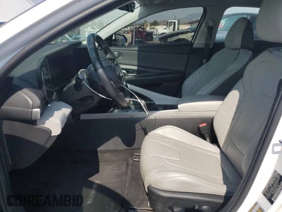2021 Hyundai Elantra Limited with VIN KMHLN4AJ5MU009736, listed as a Copart auction lot 80531515 with 64,779 mi miles and Salvage title. Bid and sale history available at DreamBid. Image 7.