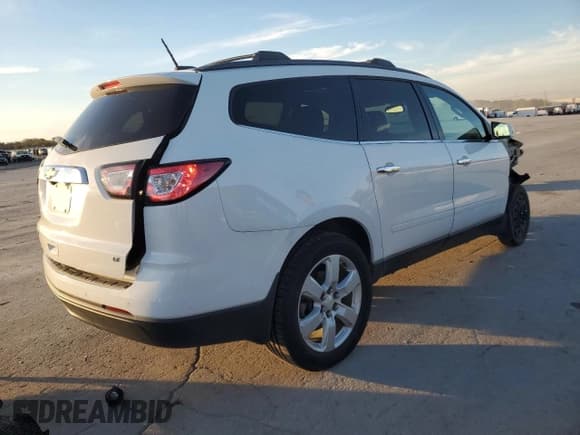 ✅ 2017 Chevrolet Traverse LT • VIN: 1GNKRGKD1HJ155127 • Лот: 91131105. Опубликован ранее на Copart с пробегом 141 643 миль. Бесплатный доступ к архиву аукционных продаж из США и подробный отчёт об истории автомобиля на DreamBid. Изображение 3.