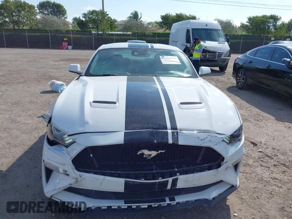 ✅ 2023 Ford Mustang GT • VIN: 1FA6P8CF3P5302065 • Lot: 41760793. Listed on IAAI with 20,453 mi. Free auction sales archive from the USA and detailed vehicle history report at DreamBid. Image 12.