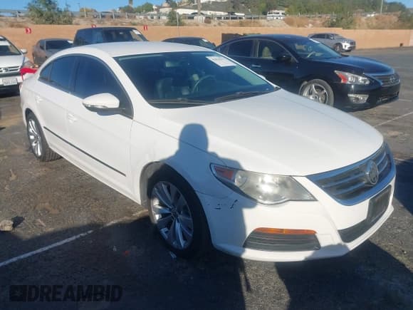 ✅ 2012 Volkswagen CC Sport • VIN: WVWMP7ANXCE5X6325 • Lot: 43834937. Listed on IAAI with 154,991 mi. Free auction sales archive from the USA and detailed vehicle history report at DreamBid. Image 1.