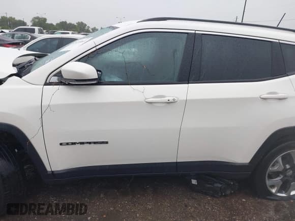 ✅ 2020 Jeep Compass Limited • VIN: 3C4NJCCB9LT179695 • Lot: 42474083. Listed on IAAI with 108,843 mi. Free auction sales archive from the USA and detailed vehicle history report at DreamBid. Image 13.