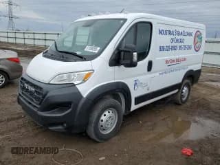 ✅ 2023 Ram ProMaster Cargo • VIN: 3C6LRVNG8PE599518 • Lot: 51859205. Listed on Copart with 31,399 mi. Free auction sales archive from the USA and detailed vehicle history report at DreamBid. Image 1.