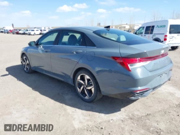 ✅ 2023 Hyundai Elantra Limited • VIN: KMHLP4AG5PU453783 • Lot: 42000481. Listed on IAAI with 59,025 mi. Free auction sales archive from the USA and detailed vehicle history report at DreamBid. Image 3.
