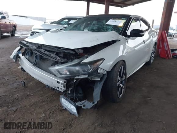 ✅ 2017 Nissan Maxima S • VIN: 1N4AA6AP4HC393906 • Lot: 43764219. Wystawiony na IAAI z przebiegiem 158 247 mil. Bezpłatny archiwum sprzedaży aukcyjnych z USA i szczegółowy raport historii pojazdu na DreamBid. Zdjęcie 2.