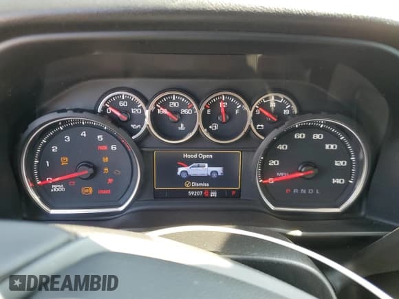 ✅ 2022 Chevrolet Silverado 1500 LT Trail Boss • VIN: 1GCPYFED7NZ192252 • Lot: 65614375. Wystawiony na Copart z przebiegiem 59 207 mil. Bezpłatny archiwum sprzedaży aukcyjnych z USA i szczegółowy raport historii pojazdu na DreamBid. Zdjęcie 9.