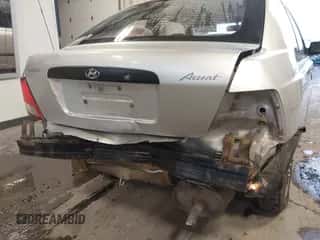 2000 Hyundai Accent with VIN KMHCF35G6YU016772, listed as a IAAI auction lot 41067014 with 221,560 mi miles and . Bid and sale history available at DreamBid. Image 6.