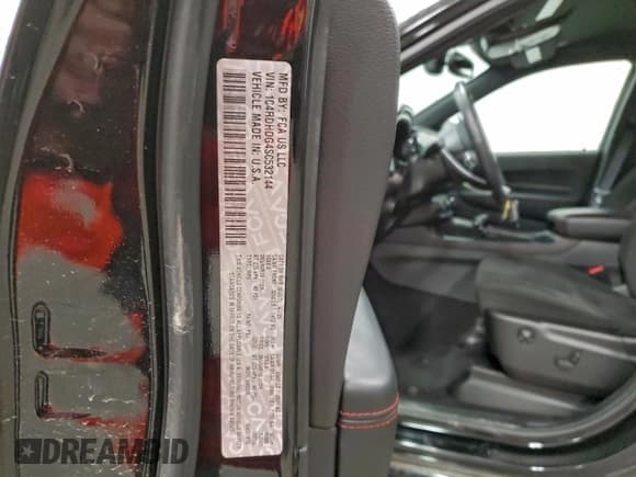 ✅ 2025 Dodge Durango GT • VIN: 1C4RDHDG4SC532144 • Lot: 93351245. Listed on Copart with 16,344 mi. Free auction sales archive from the USA and detailed vehicle history report at DreamBid. Image 14.