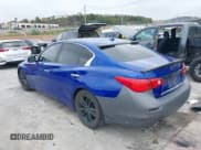 ✅ 2014 Infiniti Q50 • VIN: JN1BV7AP6EM689012 • Lot: 42063216. Listed on IAAI with 114,785 mi. Free auction sales archive from the USA and detailed vehicle history report at DreamBid. Image 3.