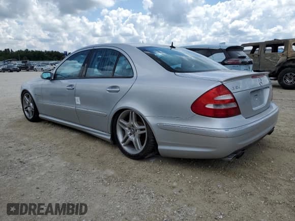 ✅ 2006 Mercedes-Benz E 55 AMG • VIN: WDBUF76J96A831555 • Lot: 74193404. Listed on Copart with Not provided. Free auction sales archive from the USA and detailed vehicle history report at DreamBid. Image 2.