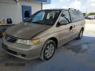 ✅ 2002 Honda Odyssey EX-L • VIN: 5FNRL18782B012097 • Lot: 66495685. Listed on Copart with 130,690 mi. Free auction sales archive from the USA and detailed vehicle history report at DreamBid. Image 1.