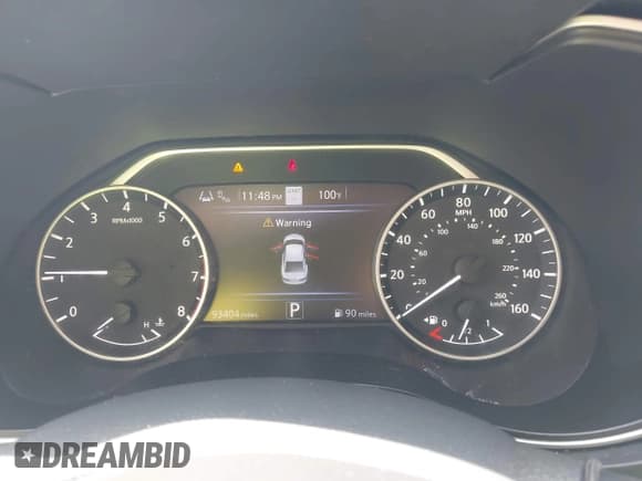 ✅ 2021 Nissan Maxima SV • VIN: 1N4AA6CV9MC503113 • Lot: 42874357. Wystawiony na IAAI z przebiegiem 93 404 mil. Bezpłatny archiwum sprzedaży aukcyjnych z USA i szczegółowy raport historii pojazdu na DreamBid. Zdjęcie 7.