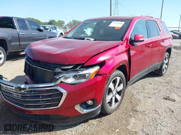 ✅ 2020 Chevrolet Traverse LT • VIN: 1GNEVHKW9LJ262631 • Lot: 43158904. Wystawiony na IAAI z przebiegiem 78 842 mil. Bezpłatny archiwum sprzedaży aukcyjnych z USA i szczegółowy raport historii pojazdu na DreamBid. Zdjęcie 2.