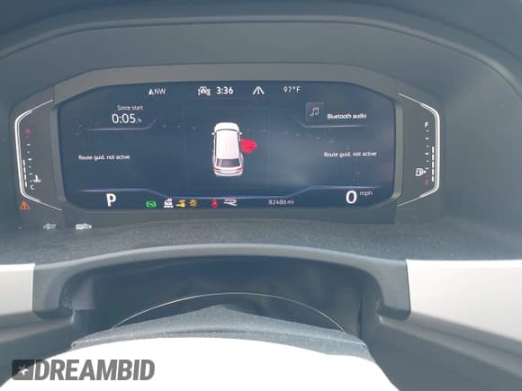 ✅ 2023 Volkswagen Atlas SEL R-Line Black • VIN: 1V2SR2CA9PC544552 • Lot: 43343564. Listed on IAAI with 82,486 mi. Free auction sales archive from the USA and detailed vehicle history report at DreamBid. Image 7.