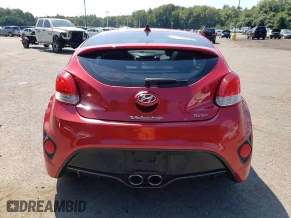 2014 Hyundai Veloster Turbo z VIN KMHTC6AE0EU200020, wystawiony jako Copart lot #68376134 z przebiegiem 90 733 mil mil oraz Szkoda całkowita • Salvage title. Historia ofert i sprzedaży dostępna na DreamBid. Obrazek 6.