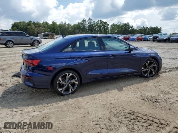 ✅ 2023 Audi A3 Premium • VIN: WAUGUDGY2PA071935 • Лот: 65581575. Опубликован ранее на Copart с пробегом 20 710 миль. Бесплатный доступ к архиву аукционных продаж из США и подробный отчёт об истории автомобиля на DreamBid. Изображение 3.