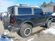 ✅ 2024 Ford Bronco Black Diamond • VIN: 1FMDE1AP3RLA66439 • Lot: 41071999. Wystawiony na IAAI z przebiegiem 3 055 mil. Bezpłatny archiwum sprzedaży aukcyjnych z USA i szczegółowy raport historii pojazdu na DreamBid. Zdjęcie 4.