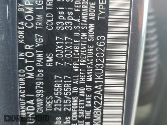 ✅ 2019 Hyundai Kona SEL • VIN: KM8K22AA1KU320263 • Лот: 74235434. Опубликован ранее на Copart с пробегом 84 703 миль. Бесплатный доступ к архиву аукционных продаж из США и подробный отчёт об истории автомобиля на DreamBid. Изображение 14.