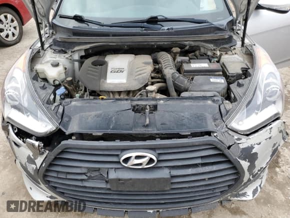 ✅ 2016 Hyundai Veloster Turbo • VIN: KMHTC6AE7GU301073 • Lot: 80863644. Listed on Copart with 101,871 mi. Free auction sales archive from the USA and detailed vehicle history report at DreamBid. Image 12.