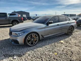 ✅ 2018 BMW 5 Series M550i xDrive • VIN: WBAJB9C54JG464330 • Лот: 92122105. Опубликован ранее на Copart с пробегом Не указан. Бесплатный доступ к архиву аукционных продаж из США и подробный отчёт об истории автомобиля на DreamBid. Изображение 1.