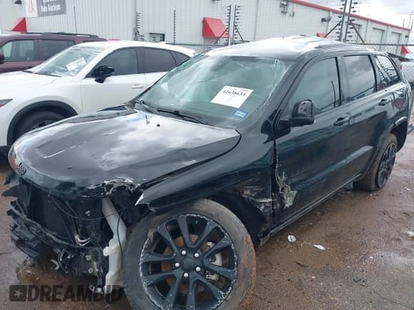 ✅ 2019 Jeep Grand Cherokee Laredo E • VIN: 1C4RJFAG0KC703635 • Lot: 42638653. Listed on IAAI with 80,455 mi. Free auction sales archive from the USA and detailed vehicle history report at DreamBid. Image 2.