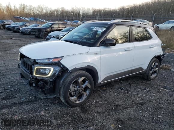 ✅ 2022 Hyundai Venue Limited • VIN: KMHRC8A36NU180604 • Lot: 84219934. Listed on Copart with 39,064 mi. Free auction sales archive from the USA and detailed vehicle history report at DreamBid. Image 1.