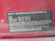 ✅ 2015 BMW 3 Series 328d • VIN: WBA3D3C53FK157705 • Lot: 43161457. Wystawiony na IAAI z przebiegiem 179 231 mil. Bezpłatny archiwum sprzedaży aukcyjnych z USA i szczegółowy raport historii pojazdu na DreamBid. Zdjęcie 9.