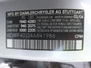 ✅ 2004 Mercedes-Benz C 230 Kompressor • VIN: WDBRF40J34A641986 • Lot: 43184046. Wystawiony na IAAI z przebiegiem 198 381 mil. Bezpłatny archiwum sprzedaży aukcyjnych z USA i szczegółowy raport historii pojazdu na DreamBid. Zdjęcie 9.