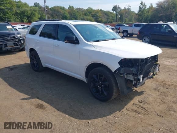 ✅ 2017 Dodge Durango GT • VIN: 1C4RDJDG1HC758125 • Lot: 43245090. Listed on IAAI with 116,399 mi. Free auction sales archive from the USA and detailed vehicle history report at DreamBid. Image 1.