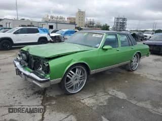 1986 Chevrolet Caprice with VIN 1G1BN69H0GX199034, listed as a Copart auction lot 55844705 with Not provided miles and Salvage title. Bid and sale history available at DreamBid. Image 1.