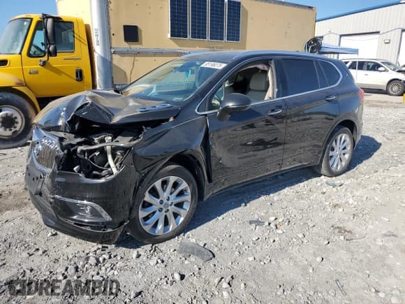 ✅ 2016 Buick Envision Premium II • VIN: LRBFXFSXXGD235798 • Lot: 85196075. Listed on Copart with 95,970 mi. Free auction sales archive from the USA and detailed vehicle history report at DreamBid. Image 1.